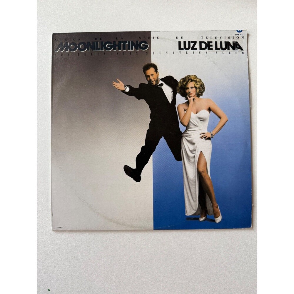 Moonlighting Television Soundtrack Album LP LWB-6672 Import Mexico EX Cleaned